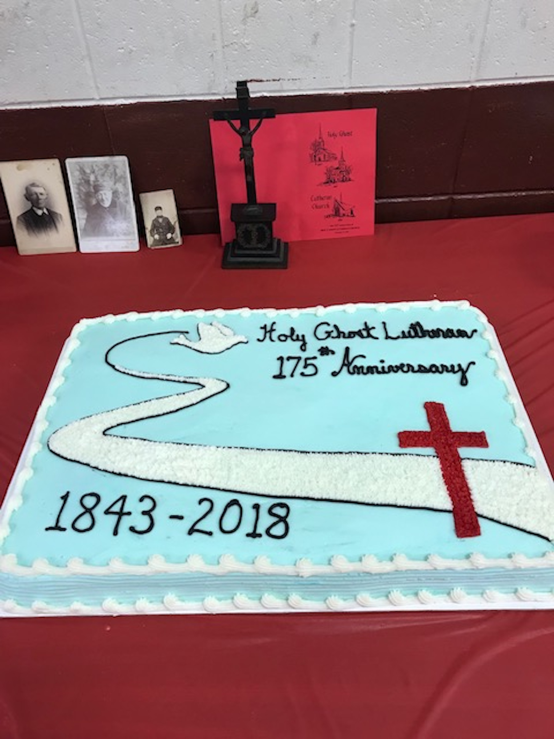 Pictured are scenes from Holy Ghost Lutheran Church's 175th anniversary gathering. (Submitted photos)